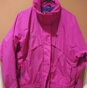 Columbia Sportwear Co. Jacket Hot Pink Size Large